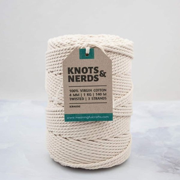 Knots&Nerds, Makramee-Seil 4mm